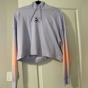 Puma Women’s Purple Tie Dye Hoodie